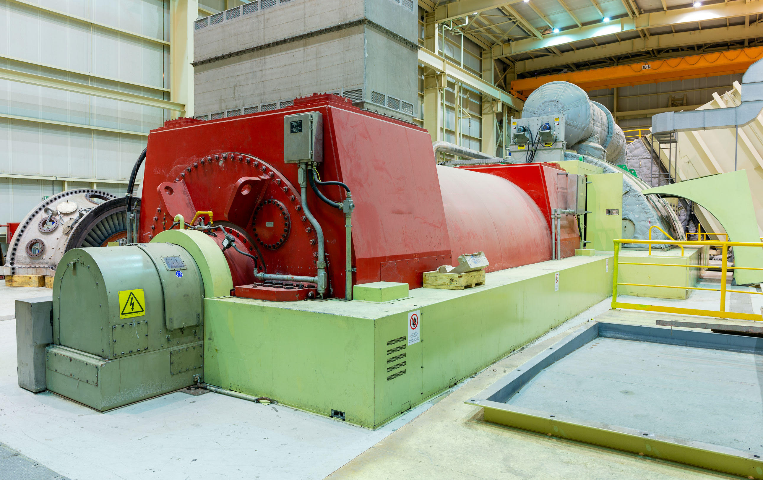 Turbine-and-Generator-in-a-Natural-Gas-power-plant