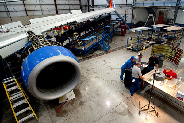 3d scanning a jet engine